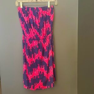 Size Small Lilly Pulitzer Strapless Dress